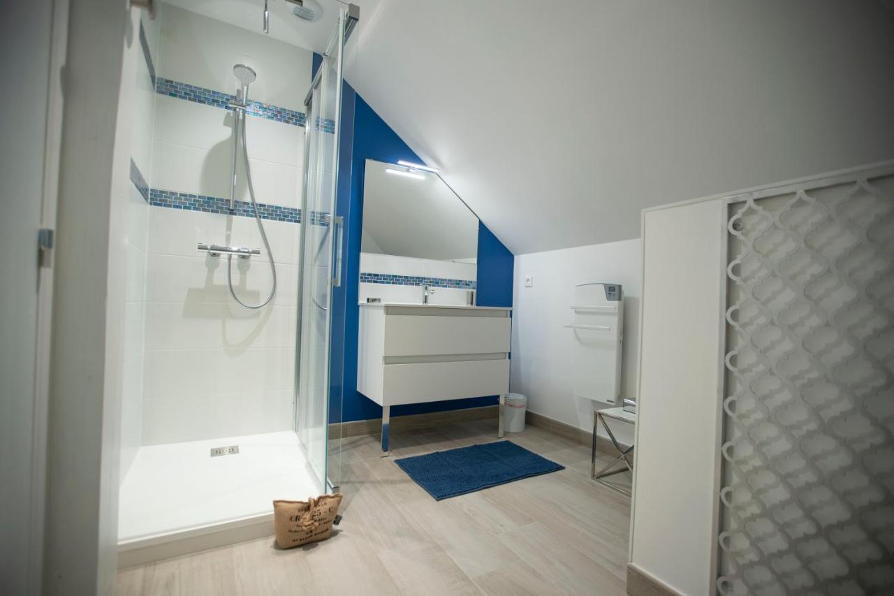 Chambre Art Deco Gatsby Dans Maison D'Hote "Le Petit Clouet" - ロシュコルボン エクステリア 写真